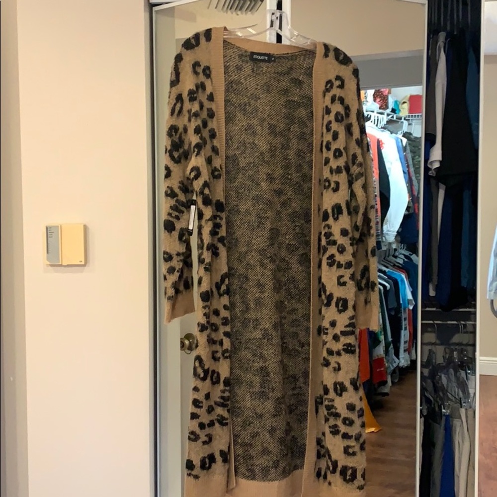 Leopard Cardigan